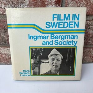 Film In Sweden Ingmar Bergman & Society Maria Bergom-Larsson 0498021953 Vintage